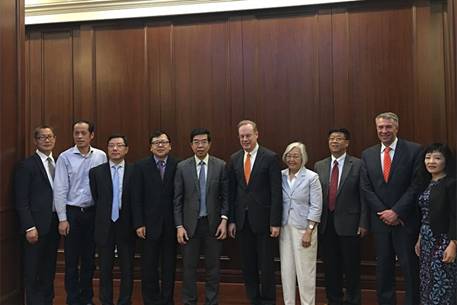 美国雪城大学校长kent syverud一行到访必赢bwin官网登录入口_副本